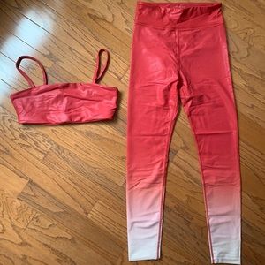 Carbon38 The Cristalline bra and leggings